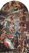 Sebastiano Ricci Maria in Gloria mit Erzengel Gabriel und Spain oil painting artist